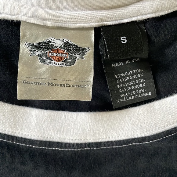 Harley Davidson baseball tee Vintage 110 year anniversary - Picture 3 of 8